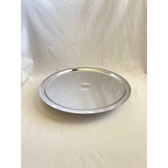 Vintage Lazy Susan Heritage House Kromax Glass - Picture 5 of 7